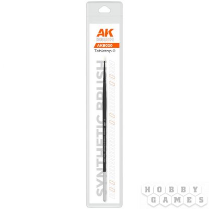Кисть AK Synthetic Tabletop Brush: 0