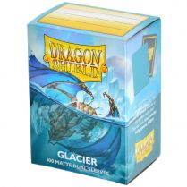 Протекторы Dragon Shield Dual (100шт., 63x88 мм): голубые матовые