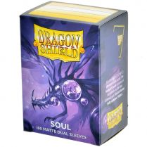 Протекторы Dragon Shield Dual (100шт., 63x88 мм): фиолетовые матовые