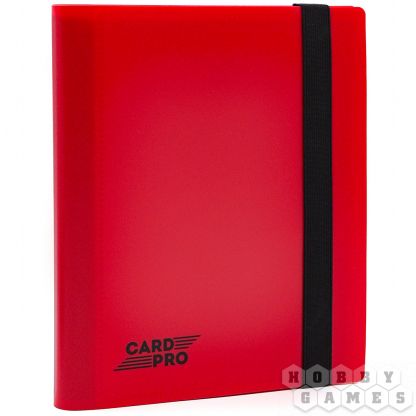 Альбом Card-Pro (c листами по 2x2 кармашка): Красный