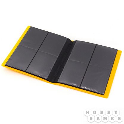 Альбом Card-Pro (c листами по 2x2 кармашка): Жёлтый фото 3