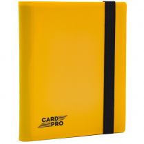 Альбом Card-Pro (c листами по 2x2 кармашка): Жёлтый