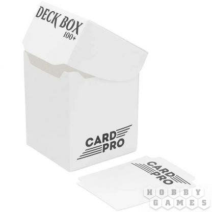 Пластиковая коробочка Card-Pro - Белая (100+ карт)  фото 2