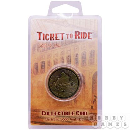 Коллекционная монета Ticket to Ride