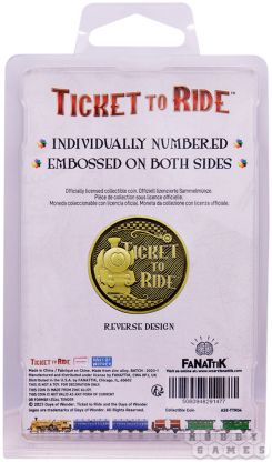 Коллекционная монета Ticket to Ride фото 2
