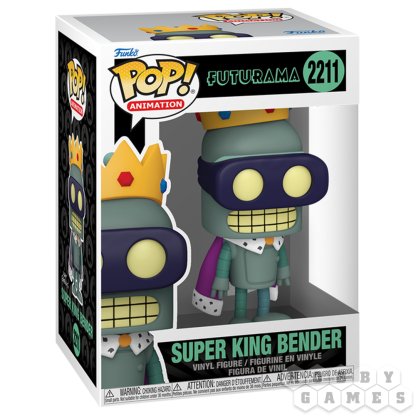 Фигурка Funko POP! Animation. Futurama: Super King Bender 2211 фото 2