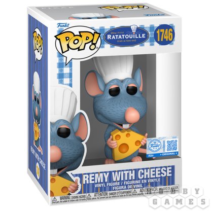 Фигурка Funko POP! Animation. Ratatouille: Remy with Cheese 1746 фото 2