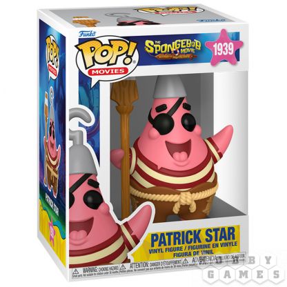 Фигурка Funko POP! Animation. SpongeBob SquarePants: Patrick Star (Pirate) 1939 фото 2