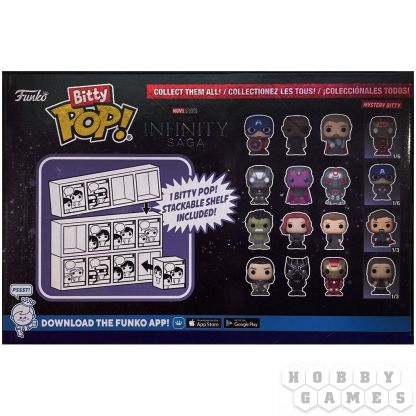 Набор фигурок Bitty POP! Infinity Saga. Iron Man фото 2
