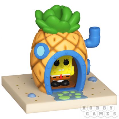 Набор фигурок Bitty POP! SpongeBob SquarePants: Towns SpongeBob and Pineapple House фото 3