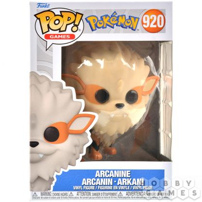 Фигурка Funko POP! Games. Pokemon: Arkanine Arcanin Arkani 920 фото 3