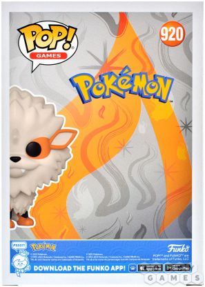 Фигурка Funko POP! Games. Pokemon: Arkanine Arcanin Arkani 920 фото 4