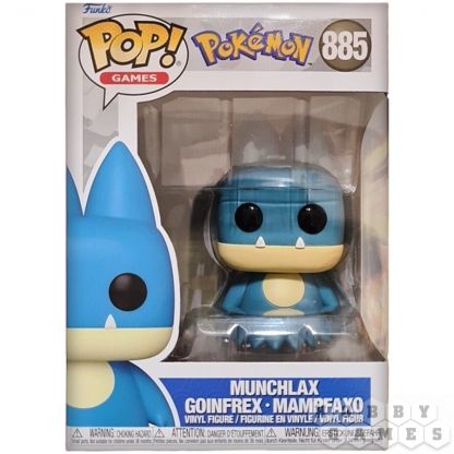 Фигурка Funko POP! Games. Pokemon: Munchlax Goinfrex Mampfaxo 885 фото 2