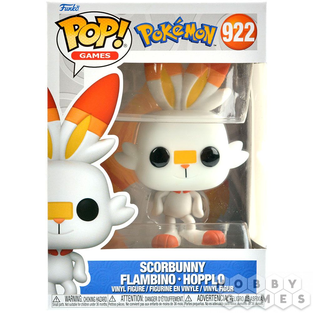 Фигурка Funko POP! Games. Pokemon: Scorbunny