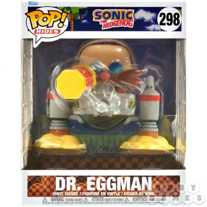Фигурка Funko POP! Rides. Sonic the Hedgehog: Dr. Eggman 298 фото 3