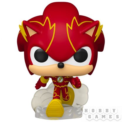 Фигурка Funko POP! Heroes. DC Justice League X Sonic: Sonic as The Flash 593