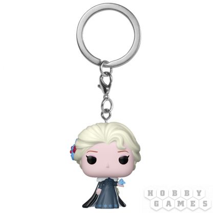 Брелок Funko POP! Pocket Keychain. Frozen: Elsa (Winter Outfit)