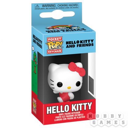 Брелок Funko POP! Pocket Keychain.  Hello Kitty: Hello Kitty фото 2