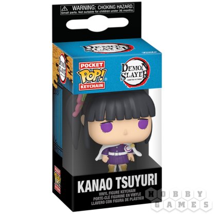 Брелок Funko POP! Pocket Keychain. Demon Slayer: Kanao Tsuyuri фото 2