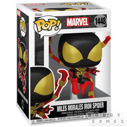 Фигурка Funko POP! Marvel: Miles Morales Iron Spider 1448 фото 2