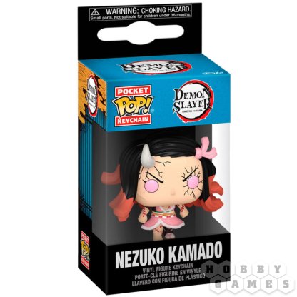 Брелок Funko POP! Pocket Keychain. Demon Slayer: Nezuko Kamado фото 2