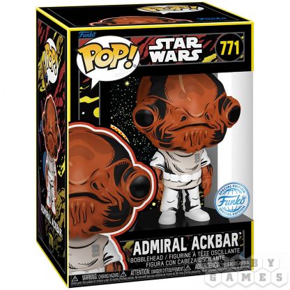 Фигурка Funko POP! Star Wars: Admiral Ackbar 771 фото 2