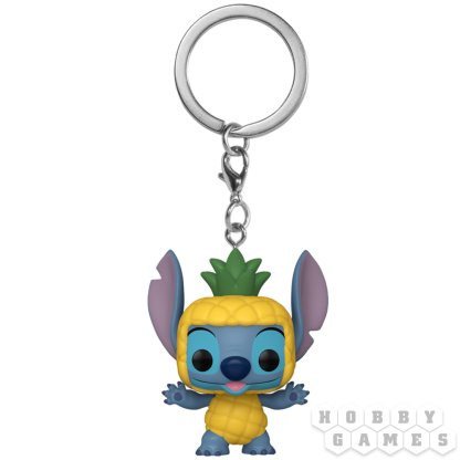 Брелок Funko POP! Pocket Keychain. Disney Lilo &amp; Stitch: Stitch as Pineapple