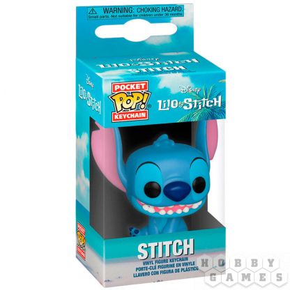 Брелок Funko POP! Pocket Keychain. Disney Lilo and Stitch: Stitch фото 2