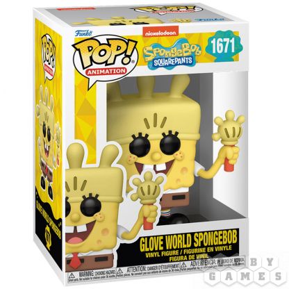 Фигурка Funko POP! Animation. SpongeBob SquarePants: Glove World SpongeBob 1671 фото 2