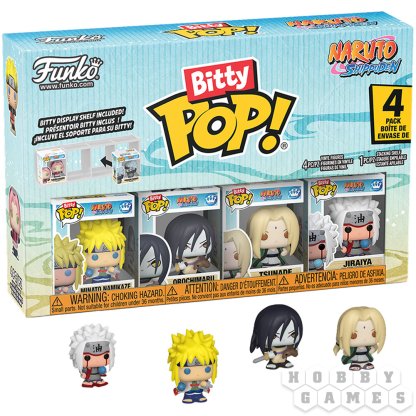 Набор фигурок Bitty POP! Naruto Shippuden. Series 2