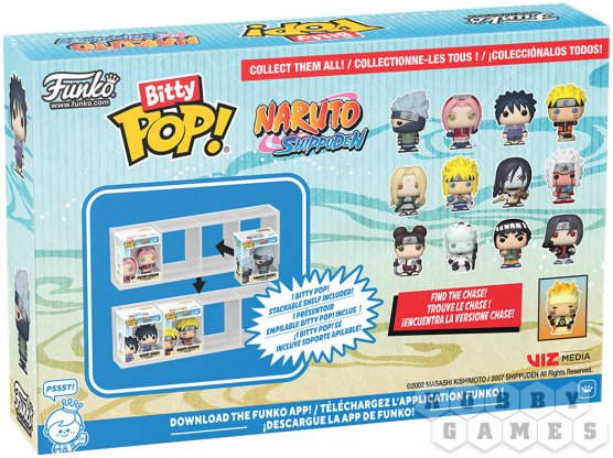 Набор фигурок Bitty POP! Naruto Shippuden. Series 2 фото 2