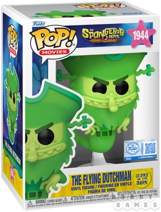 Фигурка Funko POP! Movies. The SpongeBob Movie. Search for SquarePants: The Flying Dutchman 1944 фото 3