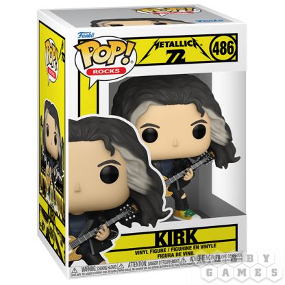 Фигурка Funko POP! Rocks. Metallica: Kirk 486 фото 2