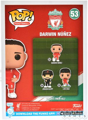 Фигурка Funko POP! Football. Liverpool: Darwin Núñez 53 фото 4