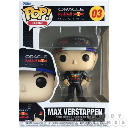 Фигурка Funko POP! Racing. Oracle Red Bull Racing: Max Verstappen 03 фото 2