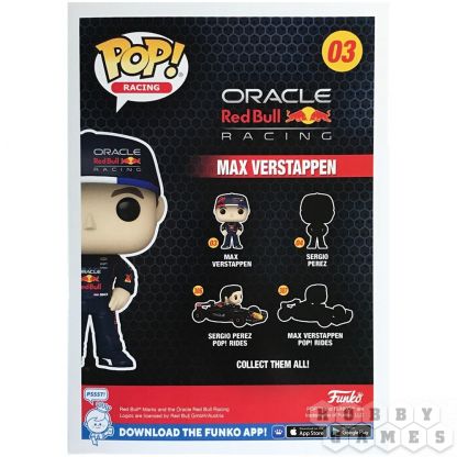 Фигурка Funko POP! Racing. Oracle Red Bull Racing: Max Verstappen 03 фото 3