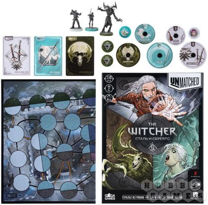 Unmatched: The Witcher. Сталь и серебро фото 2