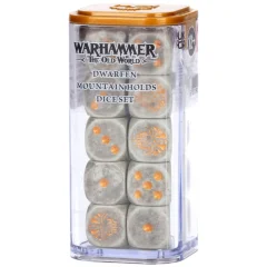 The Old World: Dwarfen Mountain Holds Dice Set