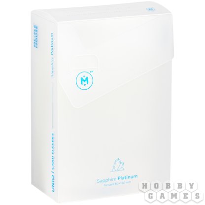 Протекторы Uniq Card Sleeves Sapphire Platinum (100 шт., 80x120 мм)