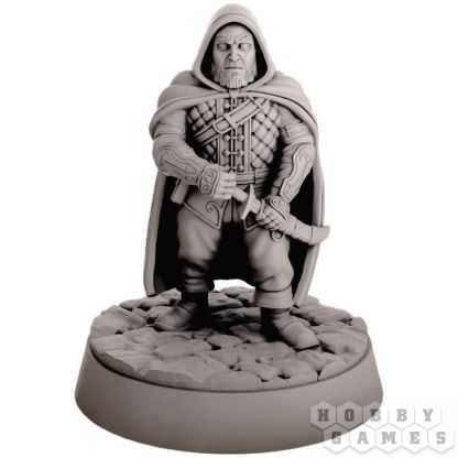 Миниатюра "Полурослик с кинжалом" фото 2