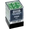 Набор стандартных кубиков D6 Stuff-Pro, 36 шт. (12 мм, зелёные)