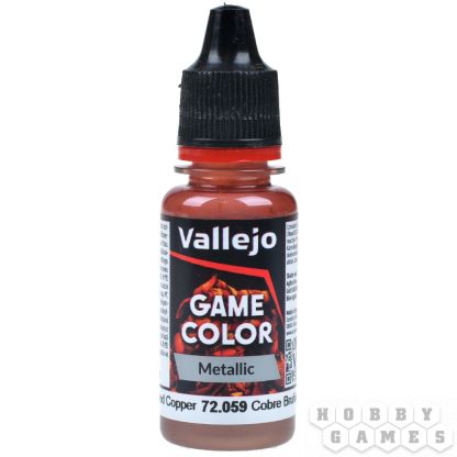 Краска Vallejo Game Color: Hammered Copper 72.059