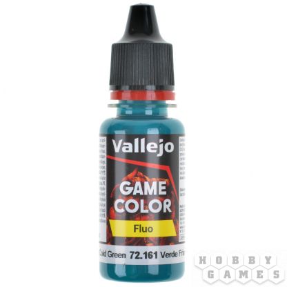 Краска Vallejo Game Color: Fluorescent Cold Green 72.161