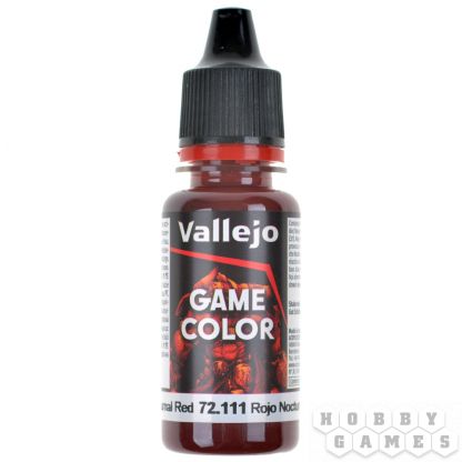 Краска Vallejo Game Color: Nocturnal Red 72.111