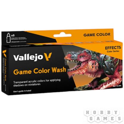 Набор красок Vallejo Effects: Game Color Wash 72.190