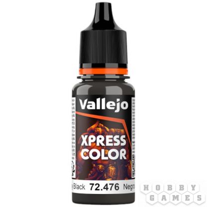 Краска Vallejo Xpress Color: Greasy Black 72.476