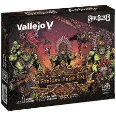 Набор красок Vallejo Squidmar: Fantasy Paint Set 72.203