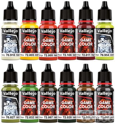 Набор красок Vallejo Squidmar: Fantasy Paint Set 72.203 фото 3