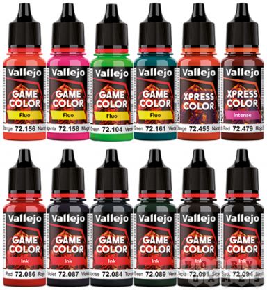Набор красок Vallejo Squidmar: Special FX Paint Set 72.207 фото 3