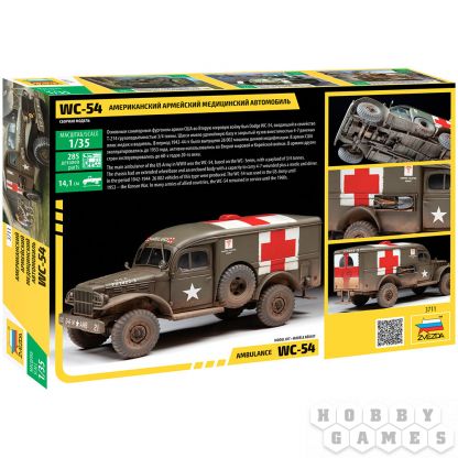 Американский армейский медицинский автомобиль WC-54 фото 2